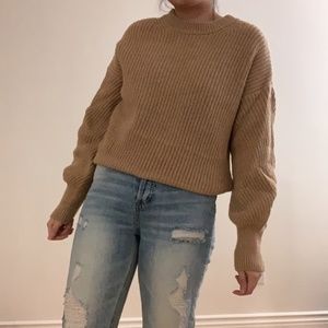 Madewell Camel Sweater